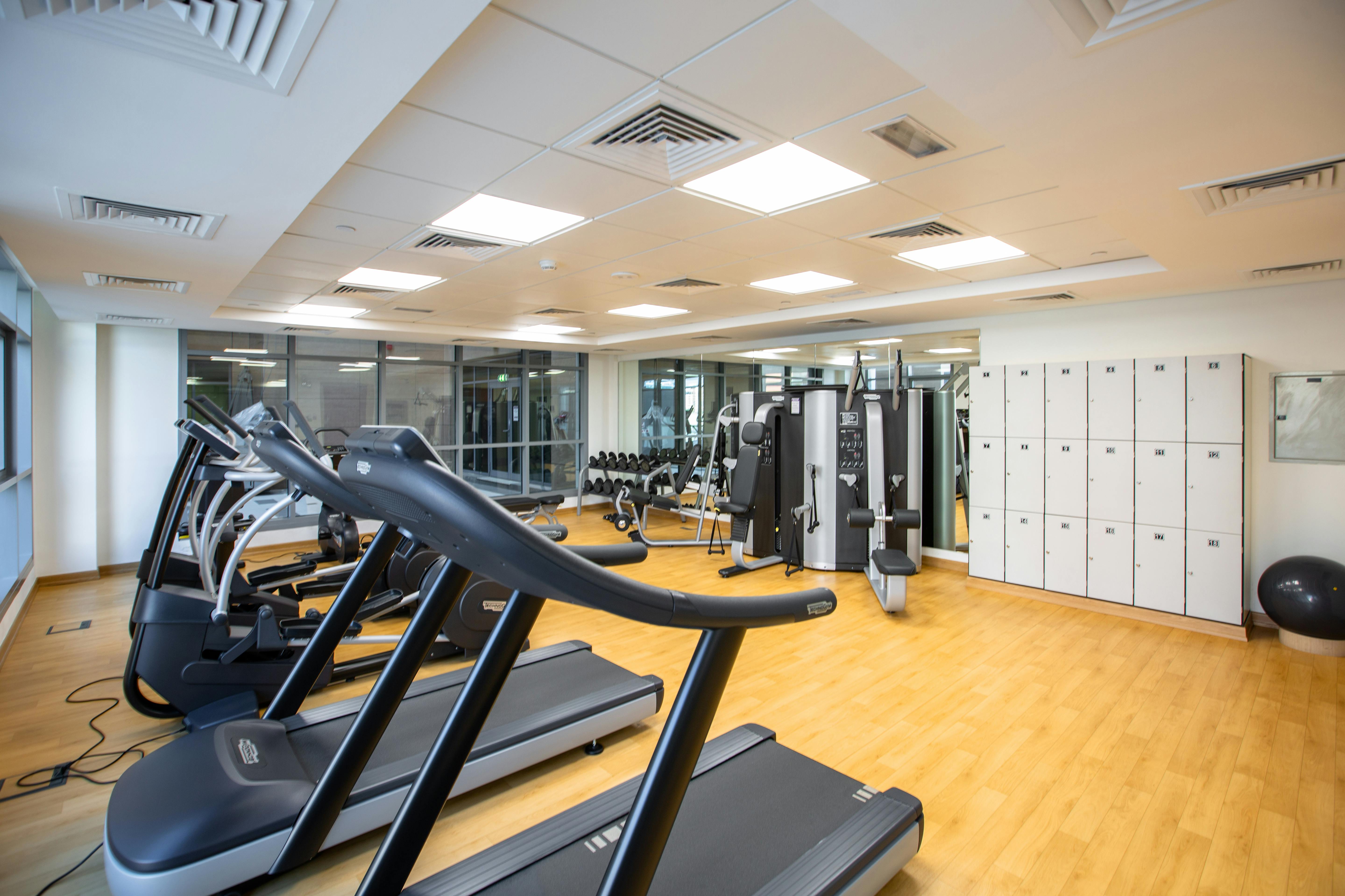 Rengøring af fitnesscenter